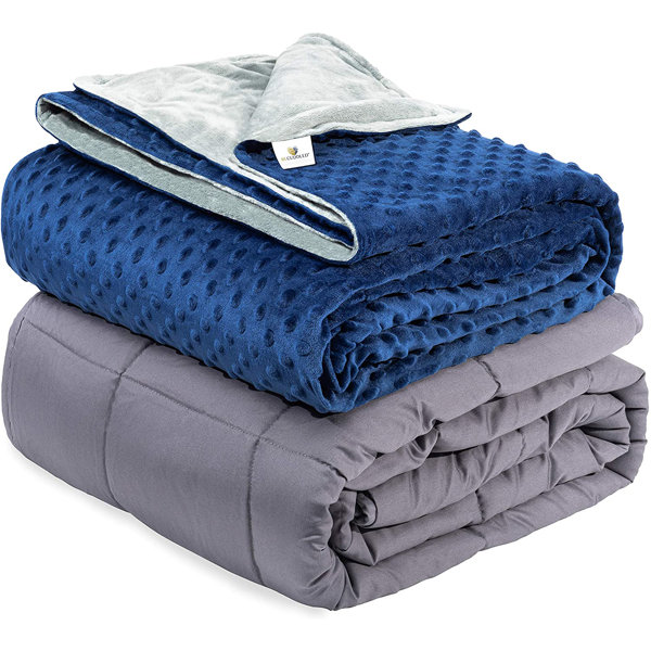 Eider & Ivory™ Weighted Blanket For Adults With Washable Duvet Cover